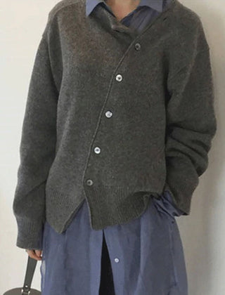 Lucy cozy sweater by Christine Brewer, featuring a soft knit fabric and versatile design, shown in a relaxed fit.