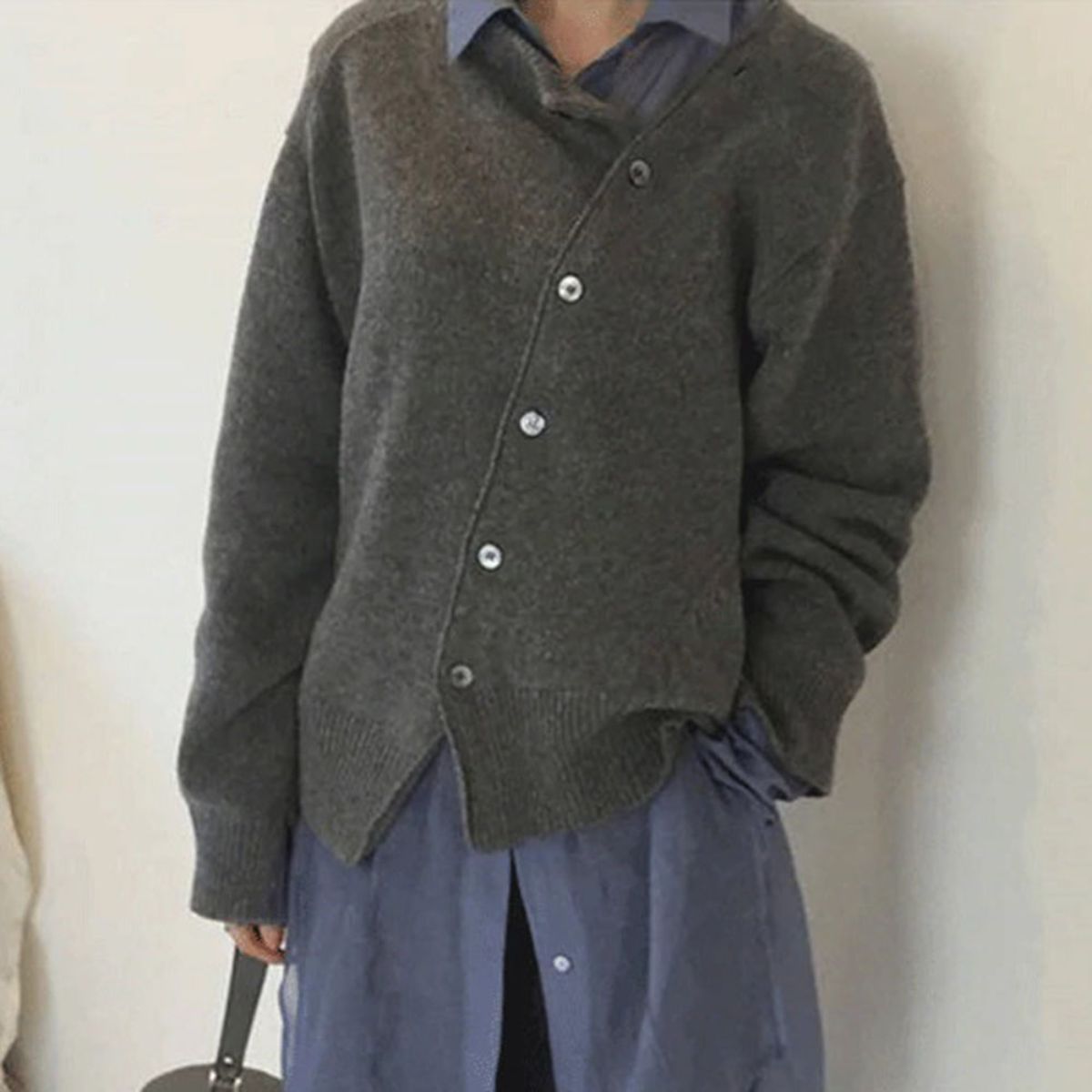 Lucy cozy sweater by Christine Brewer, featuring a soft knit fabric and versatile design, shown in a relaxed fit.