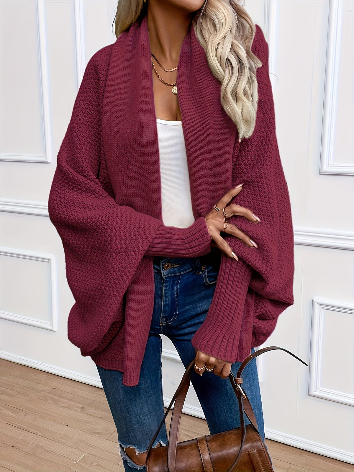 Audra | Oversized Relaxed-Fit Cardigan for Women