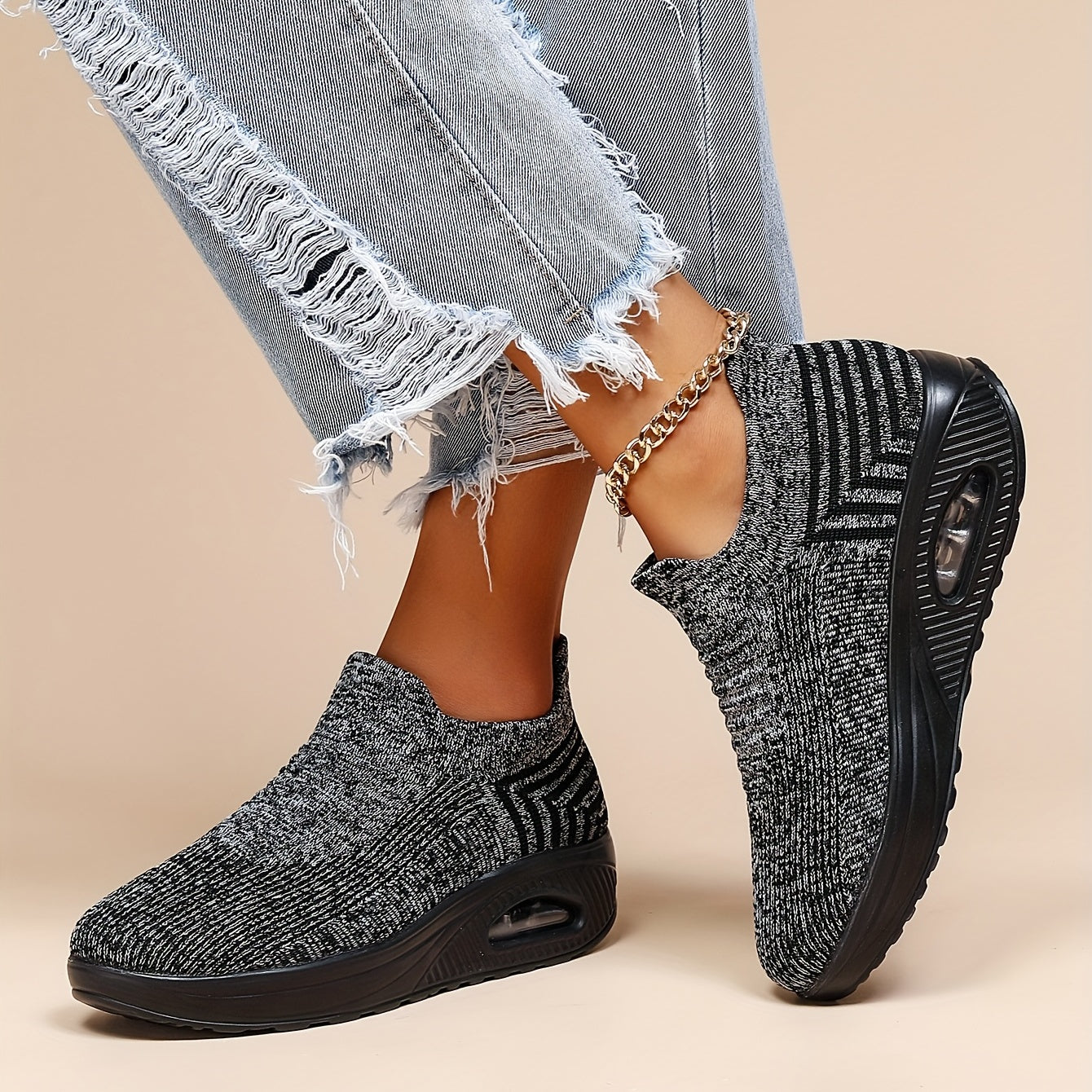 Christine Brewer Harper air cushion orthopedic shoes for women, designed for comfortable walking and enhanced foot support.