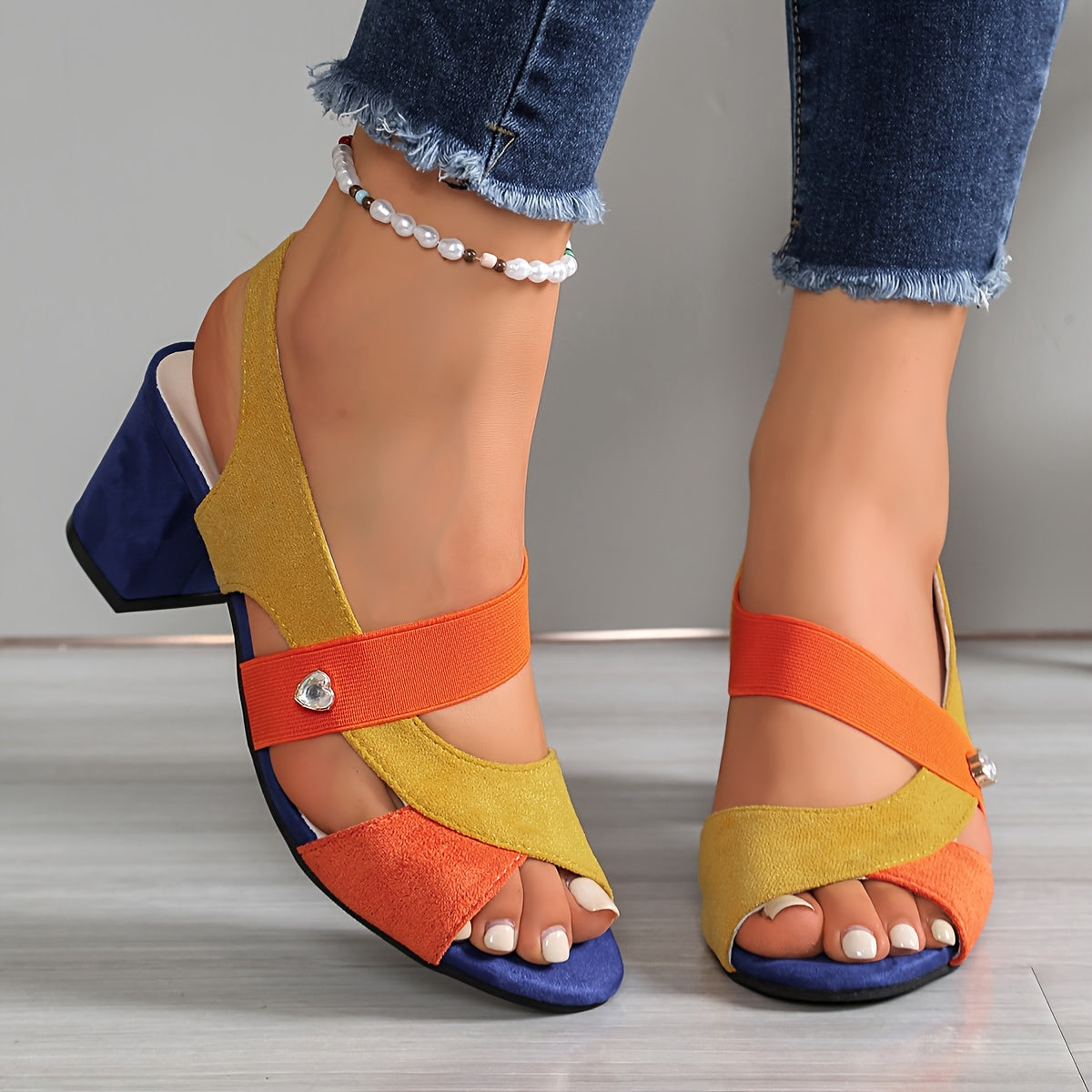 Moira | Orthopedic Block Heel Heels for Women