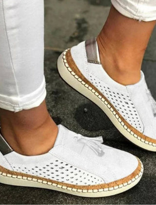 Christine Brewer Arden Orthoflex slip-on shoes for women, showcasing orthopedic comfort and supportive walking design.