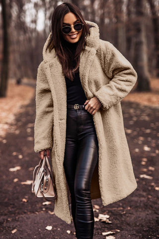 Carolyn | Faux Fur Hooded Coat for Women