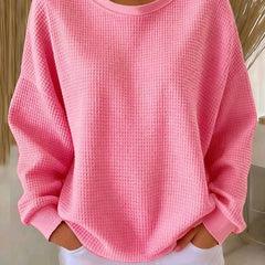 Women's knit sweater by Christine Brewer featuring a cozy, stylish design in soft fabric.