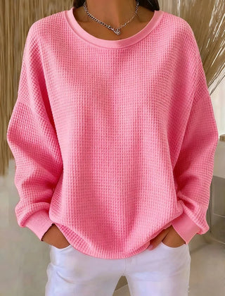 Christine Brewer Abigail relaxed fit sweater in chic classic style, shown in a cozy knitted fabric with a relaxed silhouette.
