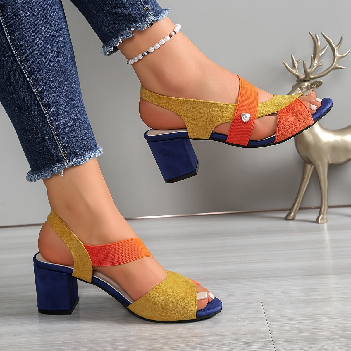 Moira | Orthopedic Block Heel Heels for Women