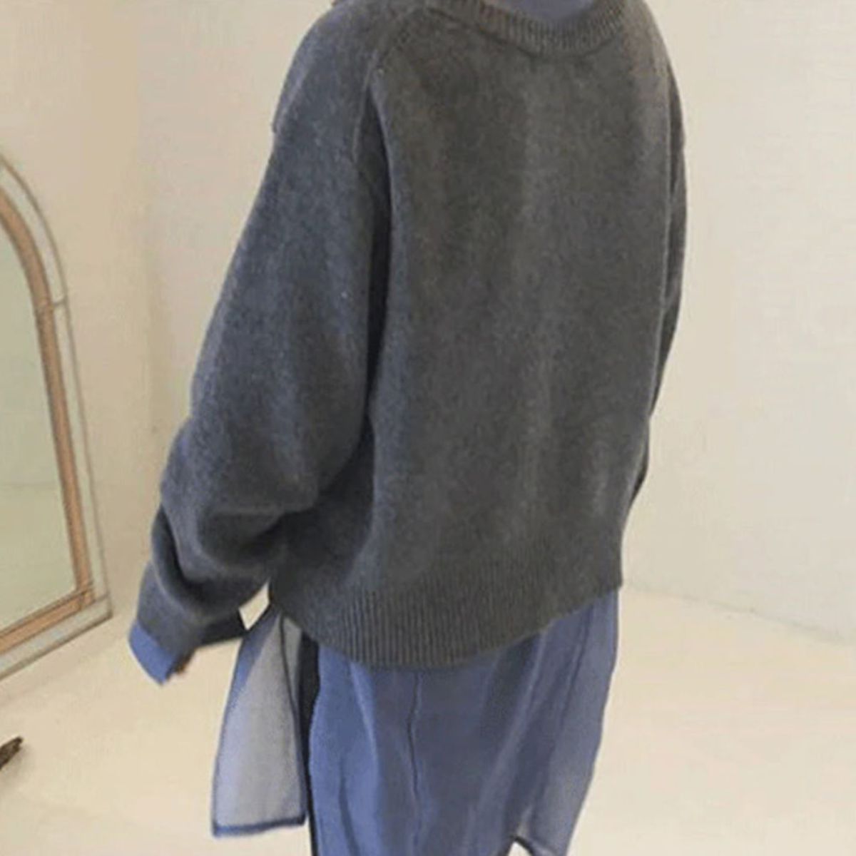 Women’s Sienna knit sweater by Christine Brewer, featuring a cozy, textured design in a warm, stylish fit.