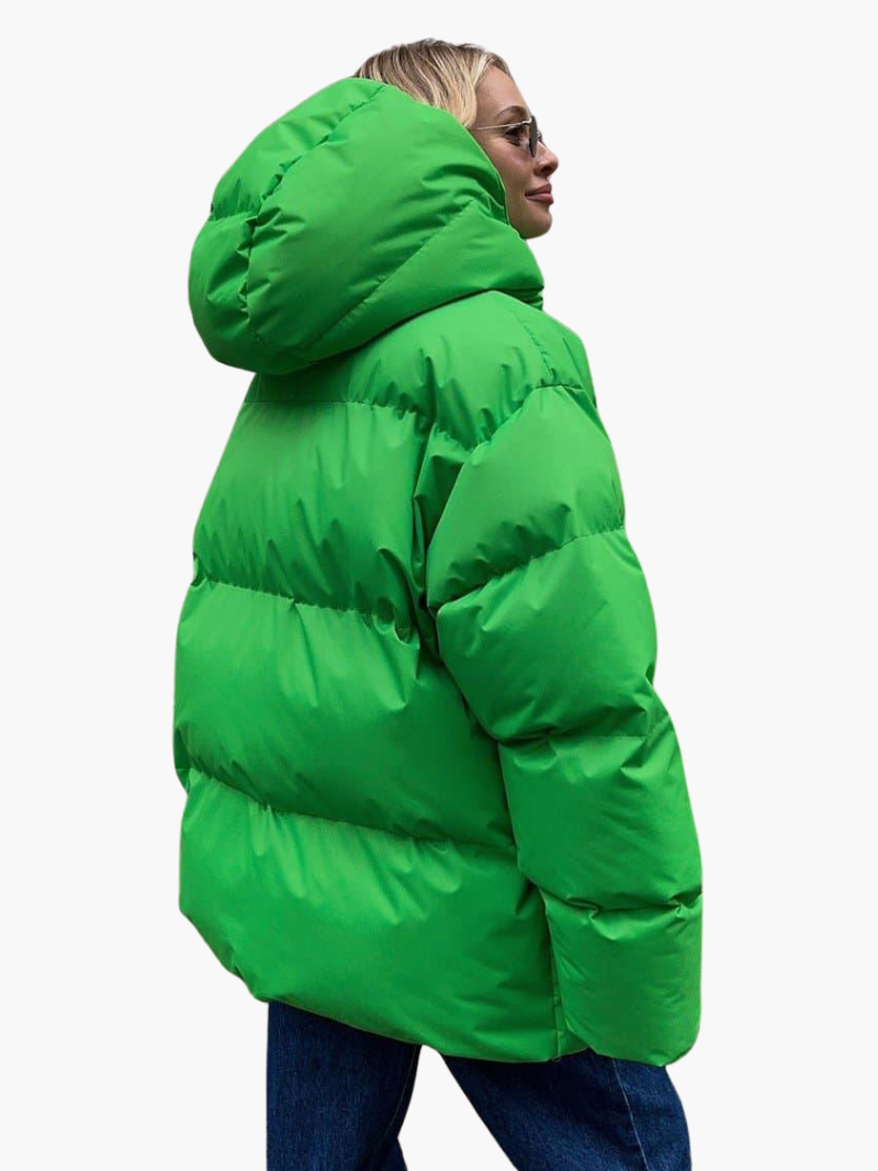 Katrina | Quilted Hooded Puffer Jacket for Women