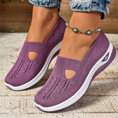 Christine Brewer orthopedic non-slip women's shoes with free insoles, designed for comfort and support during walking.