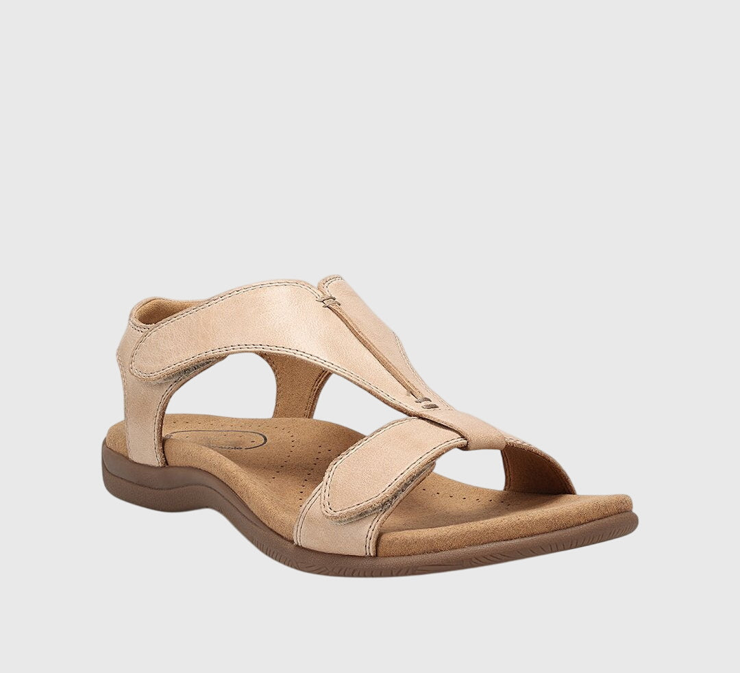 Comfortable Christine Brewer Liana orthopedic sandals for women with supportive design and cushioned soles.