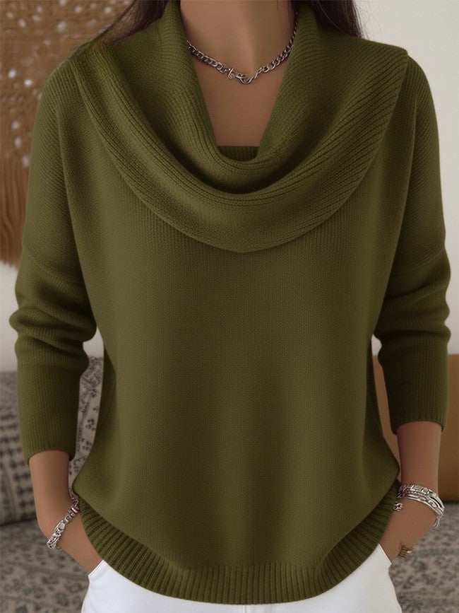 Women's knit sweater named Daphne by Christine Brewer, featuring a cozy, stylish design in soft fabric.