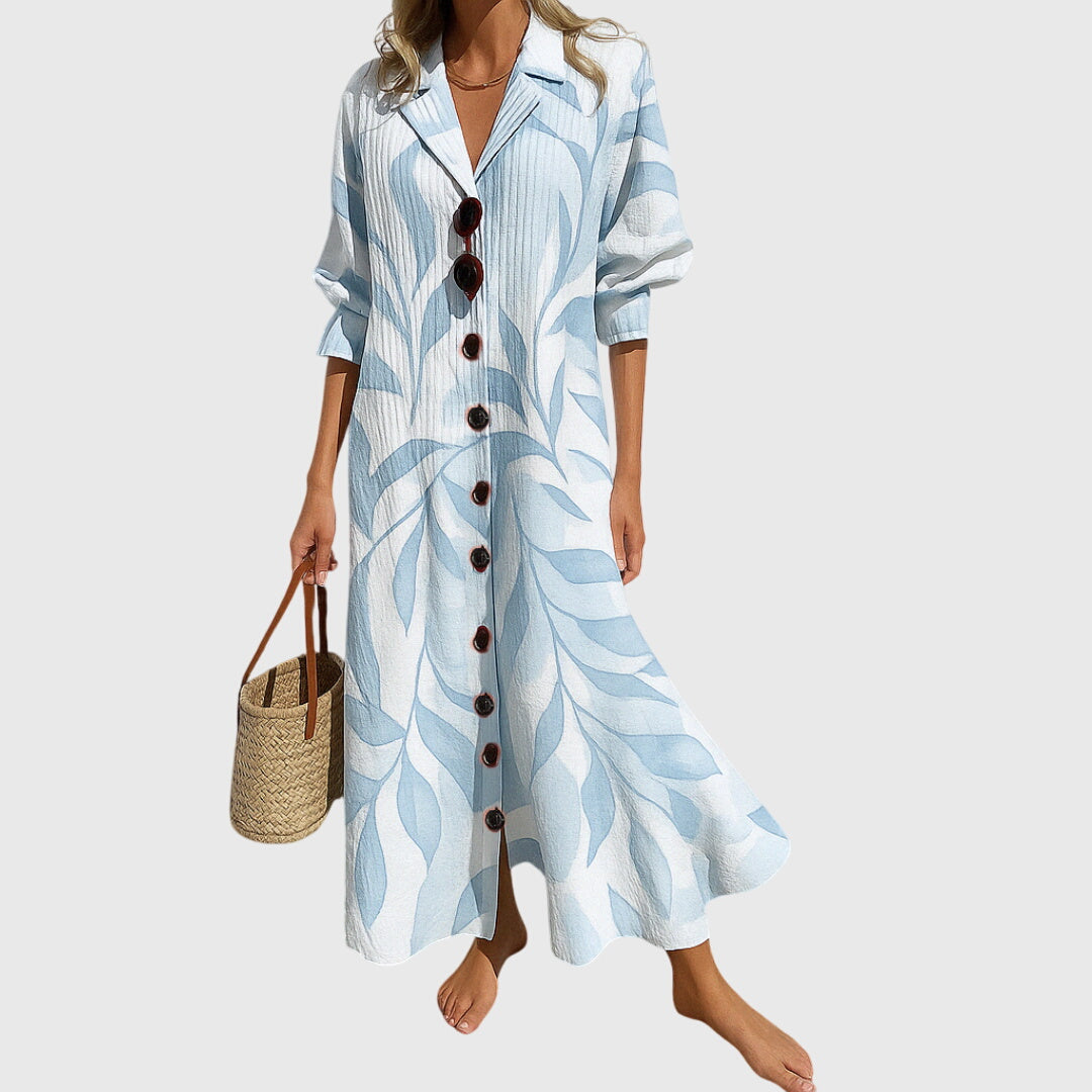Jana | Casual Dress Women Boho Lace Flowy Printed Lightweight Summer Festival Holiday