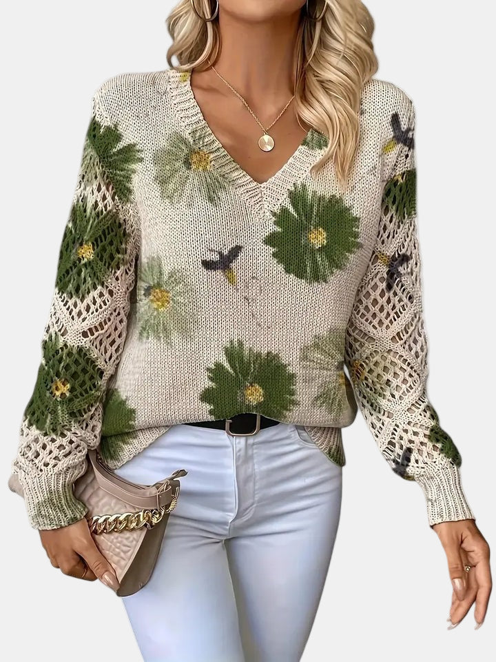 Christine Brewer Jocelyn knit cardigan sweater for women, soft, cozy, featuring a button-up design and ribbed cuffs.