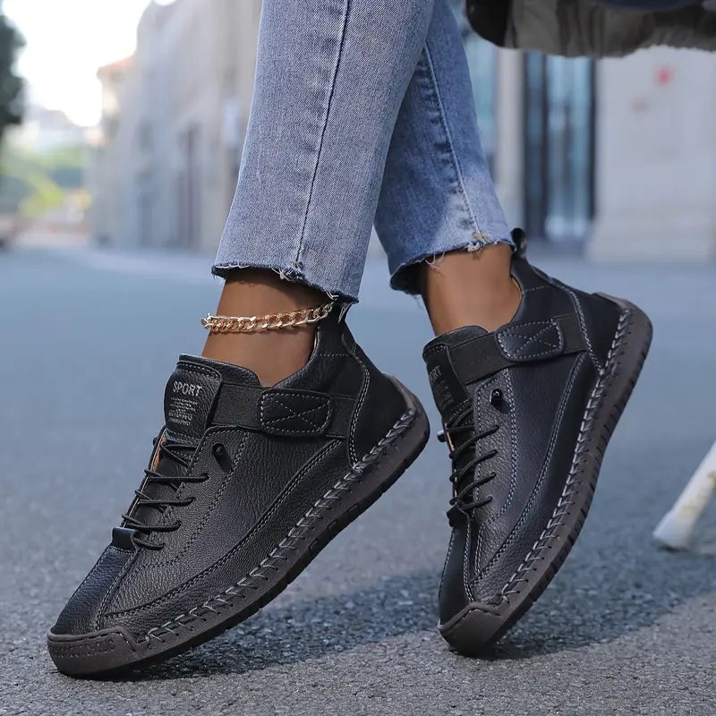 Orthopedic Meya walking sneakers by Christine Brewer with supportive design and cushioned soles, ideal for comfortable walking.
