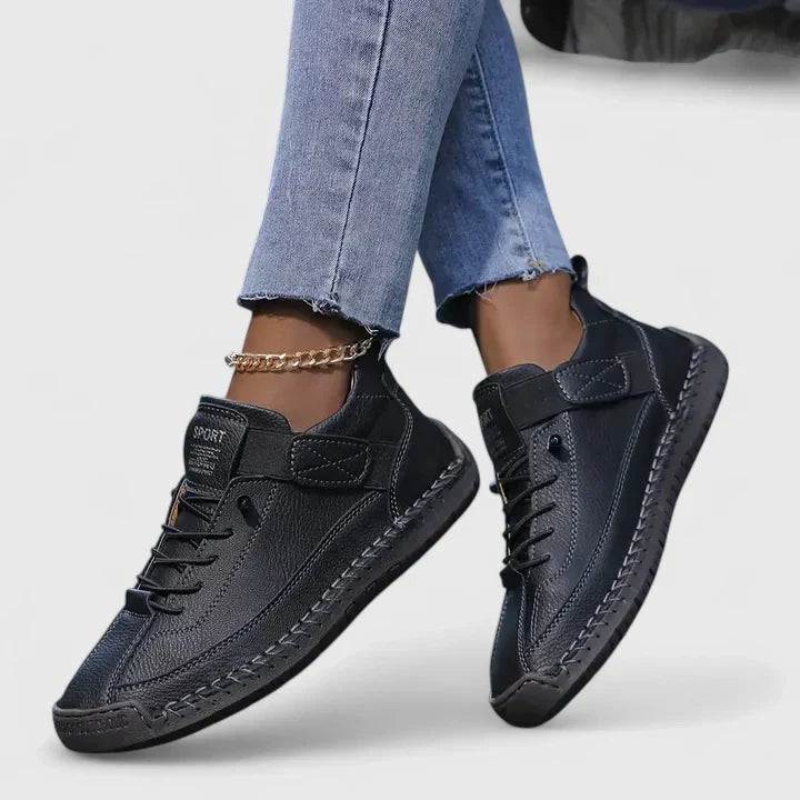 Kymberleigh orthopedic women's sneakers by Christine Brewer, comfortable walking shoes with supportive design and stylish look.