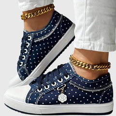 Breathable cushioned orthopedic sneakers for women by Christine Brewer, showcasing supportive design and comfortable fit.