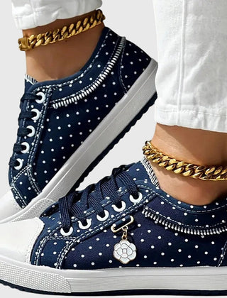 Breathable cushioned orthopedic sneakers for women by Christine Brewer, showcasing supportive design and comfortable fit.