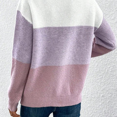 Wendy ombre sweater for women by Christine Brewer, featuring a stylish knit design with gradient color tones.