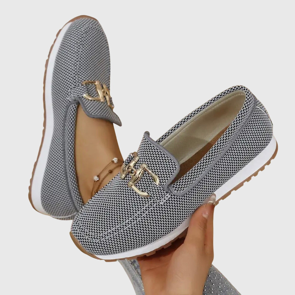 Susana orthopedic loafers slip-on shoes by Christine Brewer, with a classic design and comfortable fit for everyday wear.