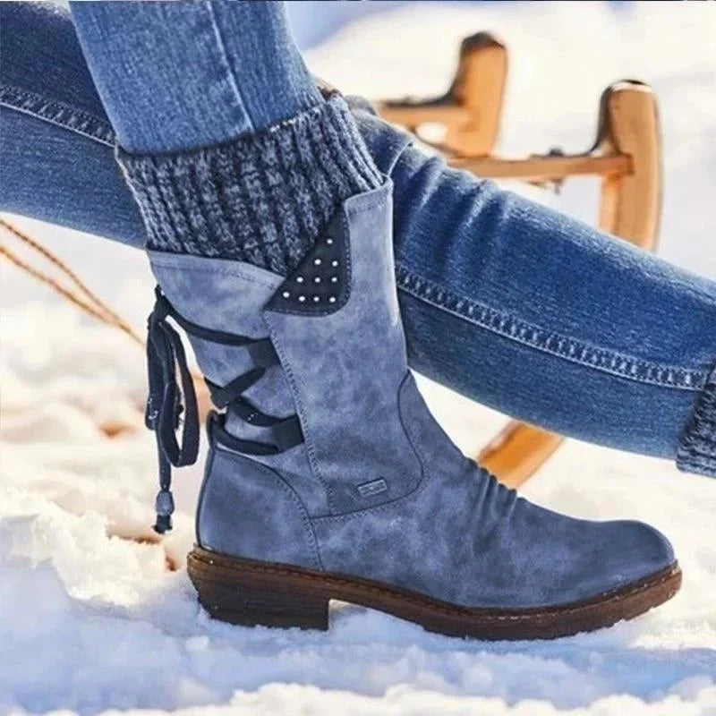 Edna | Winter Boots, Women, Ankle Boots, Warm, Cushioned, Wide Width, Fall, Winter, Casual, Booties