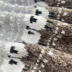 Emily soft knit Nordic sweater by Christine Brewer featuring a chic, sophisticated design with cozy, textured fabric.