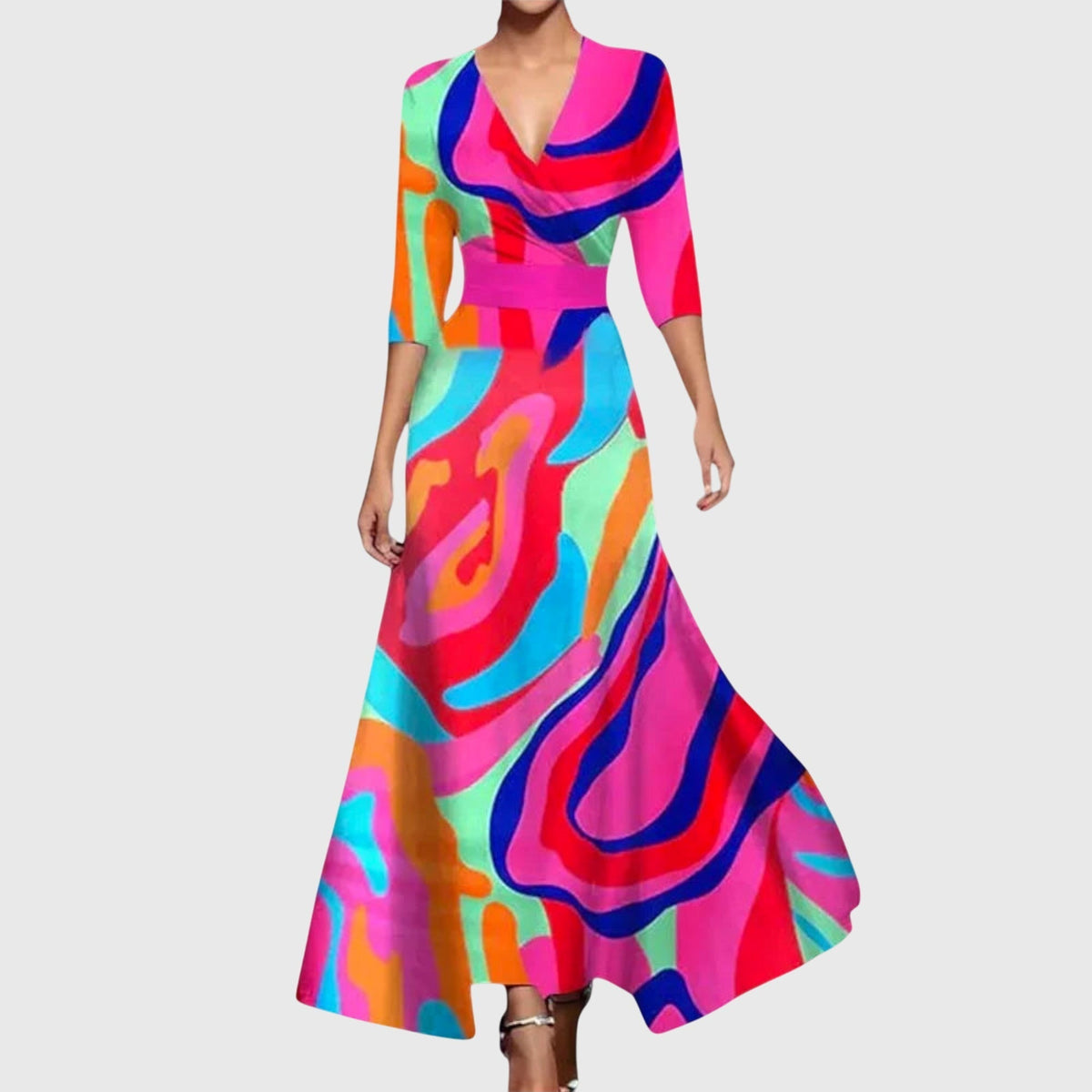 Leila | Casual Dress Women Fitted Work Evening Party Fall Winter Occasion Day Night