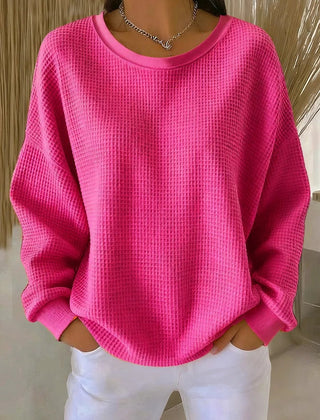 Christine Brewer Abigail relaxed fit sweater in a chic classic style, shown in a soft, neutral color.