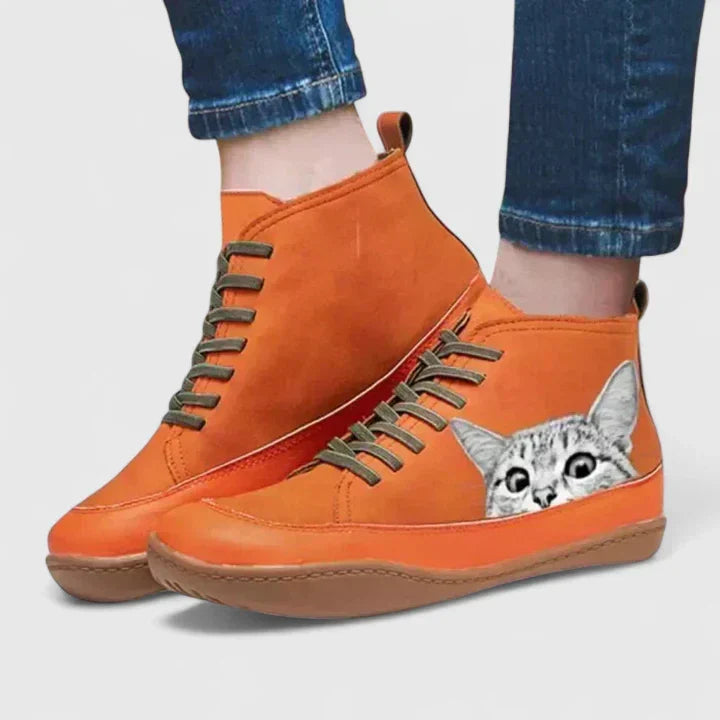 Giselle | Boots Booties Women Cushioned Insole Lightweight Durable Work Casual Travel Walking