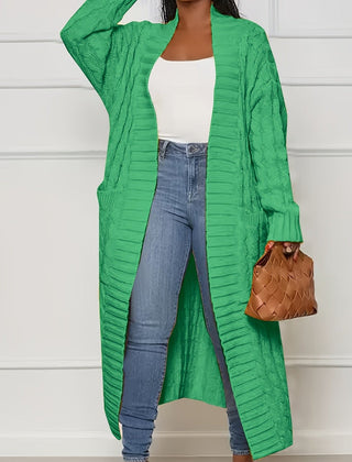 Christine Brewer Sadie asymmetric knit cardigan for women, stylish coat featuring a unique design and cozy material.