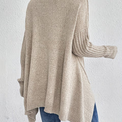 Christine Brewer Bridget high neck women's sweater in soft knit fabric, featuring a cozy high neckline and relaxed fit.