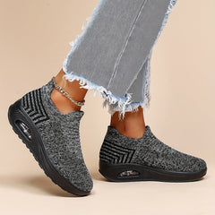 Christine Brewer Harper Air Cushion Shoes for Women, orthopedic comfort walking shoes with cushioned support and stylish design.