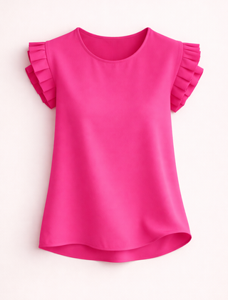 Christine Brewer women's Chloe blouse featuring a stylish top with a relaxed fit and elegant design, perfect for casual or office wear.
