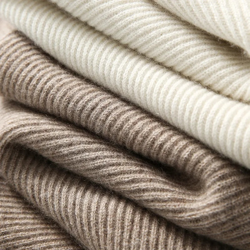 Christine Brewer Claudia women's cashmere hoodie, cozy knitted wool-blend sweater with hood, long sleeves, perfect for autumn-winter wear.