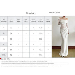 Elegant white French-style slim-fit dress by Christine Brewer, showcasing a sleek silhouette and refined design.