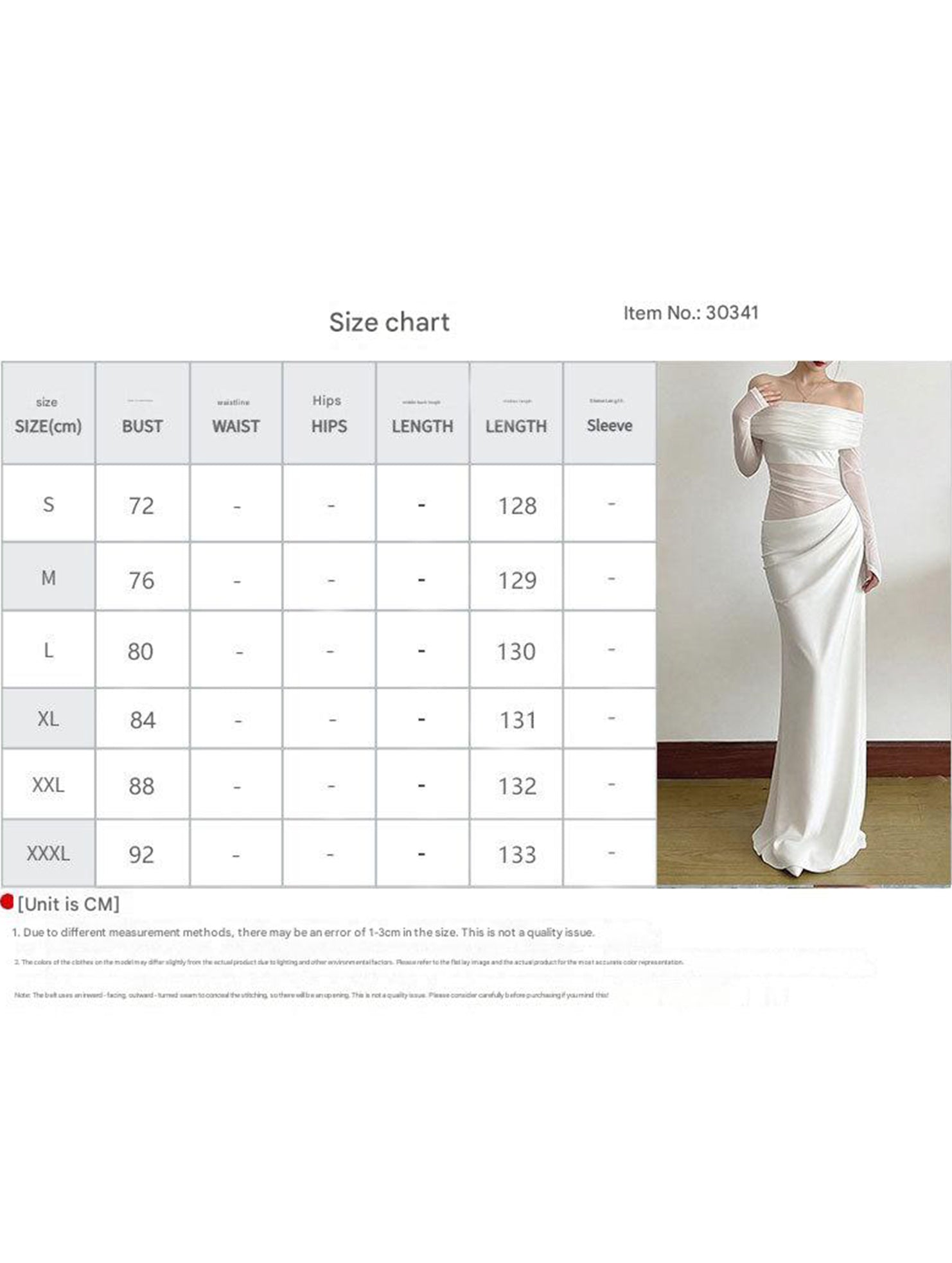 Elegant white French-style slim-fit dress by Christine Brewer, showcasing a sleek silhouette and refined design.