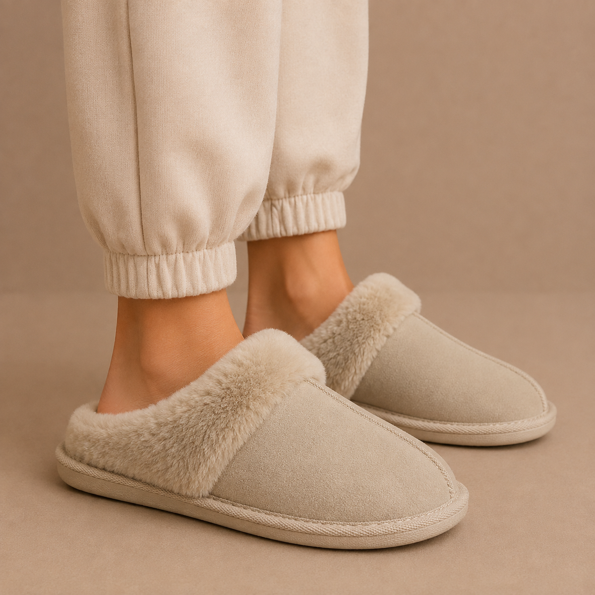 Sheila | Suede Slippers for Women