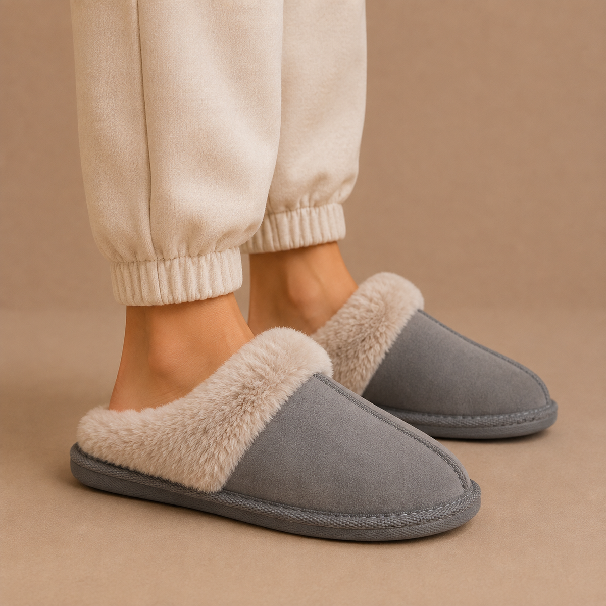 Sheila | Suede Slippers for Women