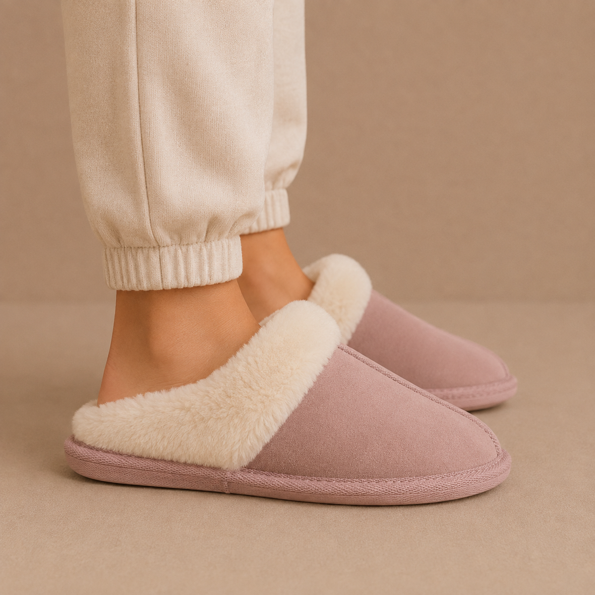 Sheila | Suede Slippers for Women
