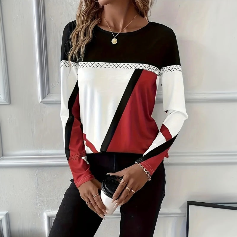 Christine Brewer Quinn women's blouse, elegant chamise with a tailored fit and soft fabric, perfect for office or casual wear.