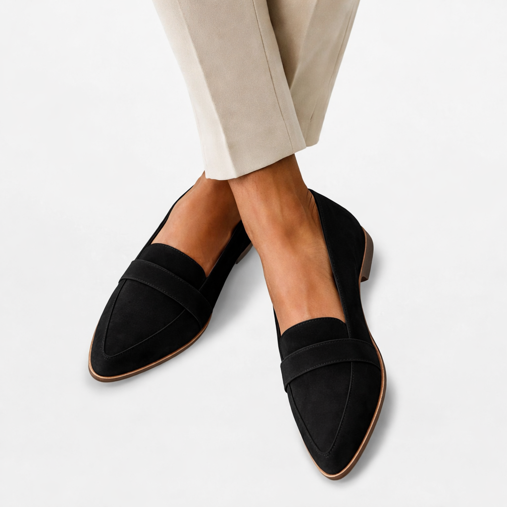Margo | Cushioned Suede Loafers for Women