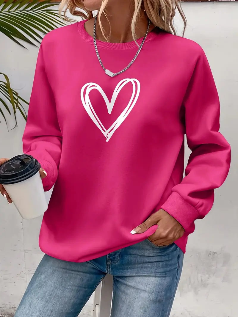 Pink paisley sweater for women by Christine Brewer, featuring a cozy design and vibrant pattern, symbolizing support for breast cancer awareness.