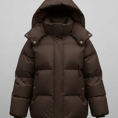 Christine Brewer Josephine cozy puffer jacket for women, featuring a stylish, insulated design in a vibrant color.