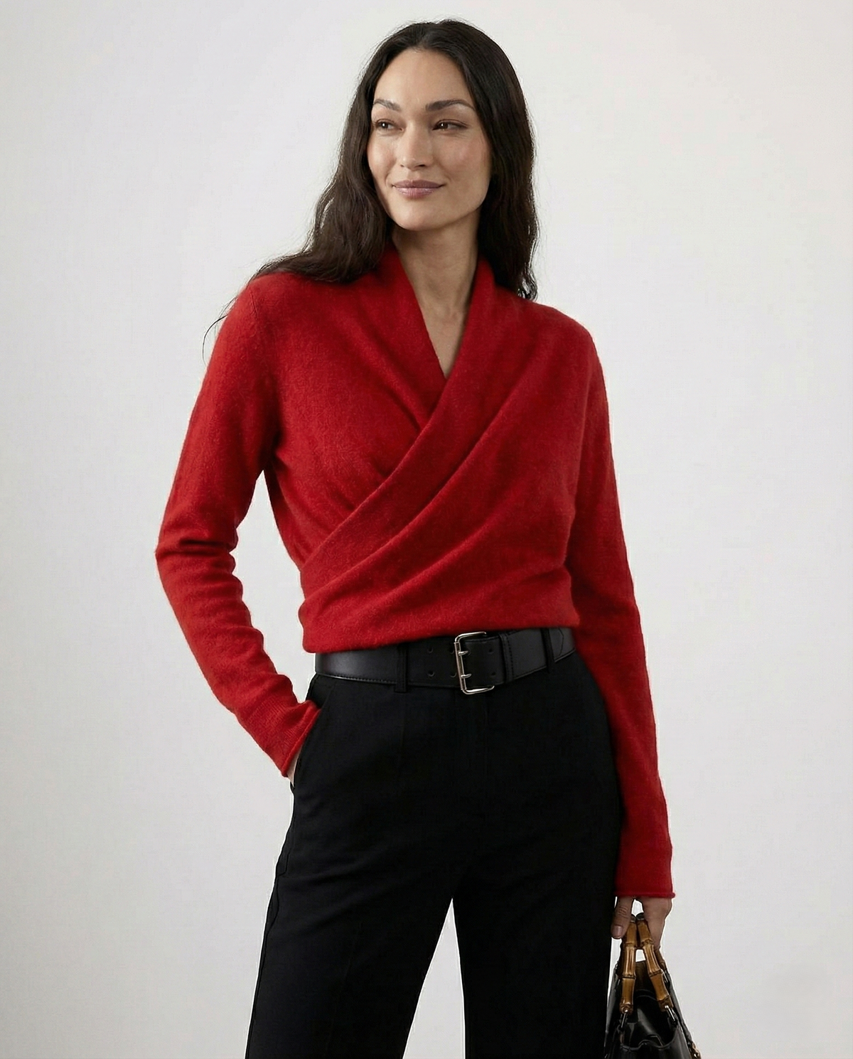 Dawn cashmere sweater for women by Christine Brewer, featuring a soft, cozy knit in a stylish design.