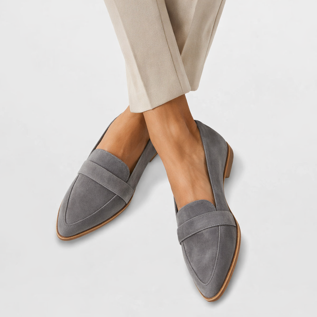 Margo | Cushioned Suede Loafers for Women