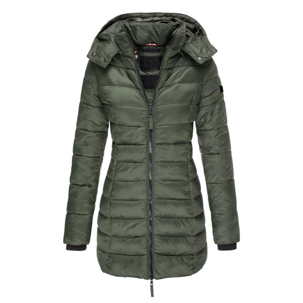 Minna | Women's Puffer Coat Hooded Quilted Windproof Warm Winter