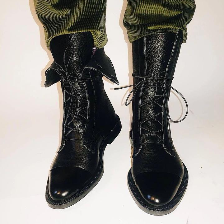 Lisa | Leather Boots Women Winter Fall Cushioned Casual Office Dinner Durable Versatile