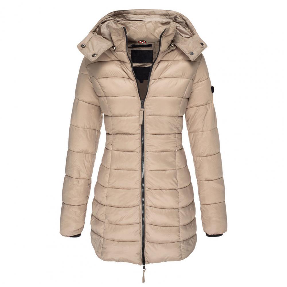 Minna | Women's Puffer Coat Hooded Quilted Windproof Warm Winter