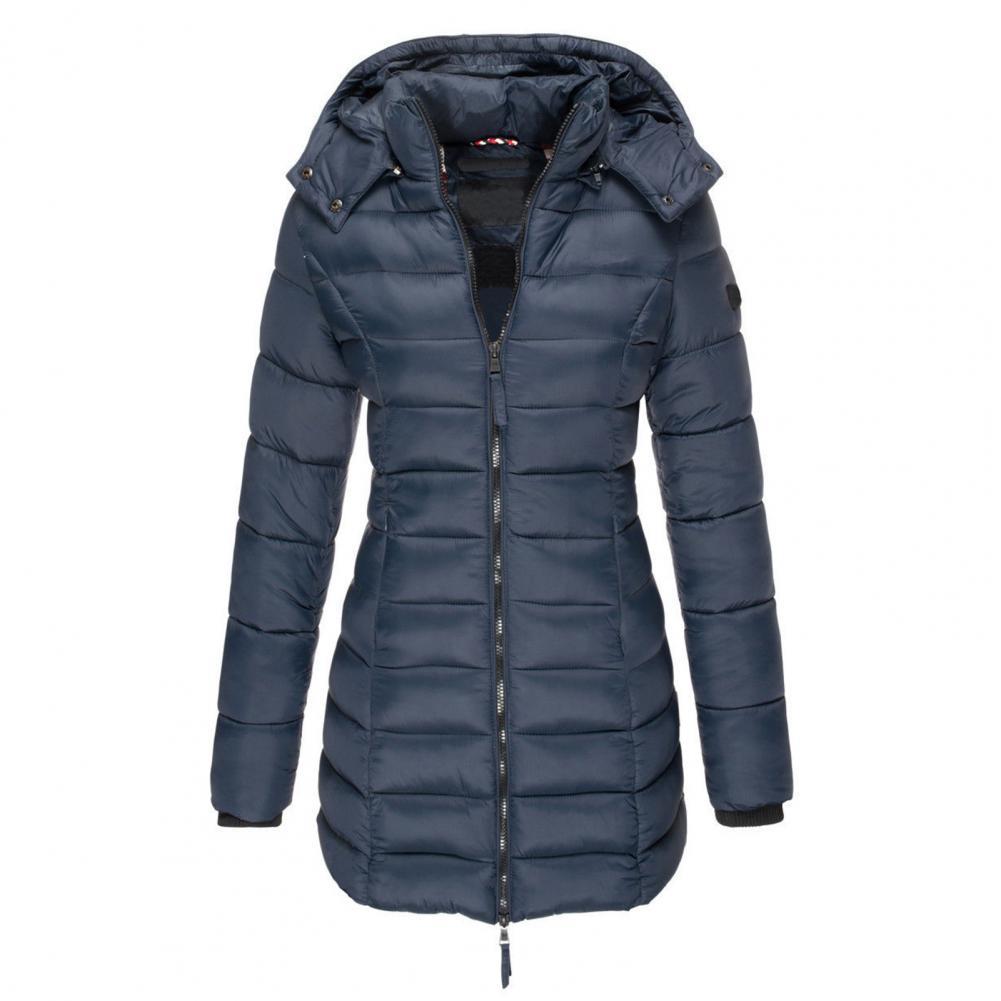 Minna | Women's Puffer Coat Hooded Quilted Windproof Warm Winter