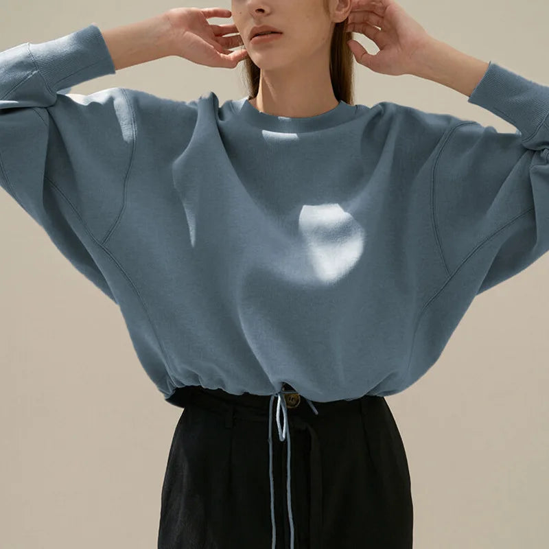 Christine Brewer Greer oversized women's sweatshirt hoodie, cozy and stylish, with a relaxed fit and soft fabric detail.