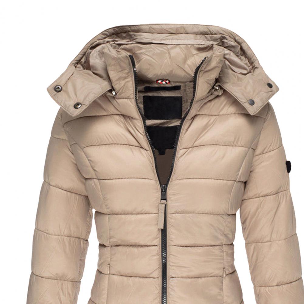 Minna | Women's Puffer Coat Hooded Quilted Windproof Warm Winter